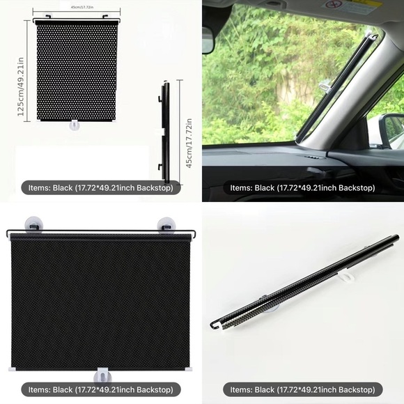 Retractable Car Windshield Sunshade Window Shade to Block Out Sun in Car 1 Shade - Picture 1 of 14